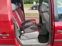 Gebraucht VW Caddy Life 75 PS (55 kW) 2007 Rot Van / Kleinbus