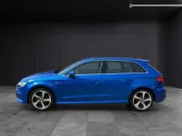 Gebraucht Audi A3 S-Line 150 PS (110 kW) 2018 Arablau kristalleffekt Limousine
