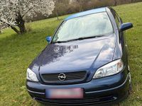 Gebraucht Opel Astra 65 PS (47 kW) 2001 Blau Kleinwagen