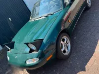 Gebraucht Mazda MX5 90 PS (66 kW) 1995 Grün Cabrio