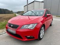Usata Seat Leon ST 110 CV (80 kW) 2014 Rosso Station wagon