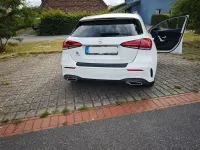 Gebraucht Mercedes A250 AMG line 224 PS (164 kW) 2019 Weiß Limousine