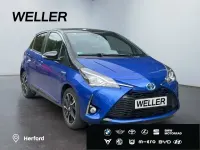 Gebraucht Toyota Yaris Hybrid Style 101 PS (74 kW) 2017 Blau Limousine