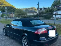 Usata Saab 9-3 150 CV (110 kW) 2007 Nero Cabrio