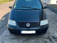 Gebraucht VW Sharan 115 PS (84 kW) 2003 Schwarz Van / Kleinbus