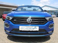 Gebraucht VW T-Roc Cabriolet R-line 150 PS (110 kW) 2021 Blau Cabrio