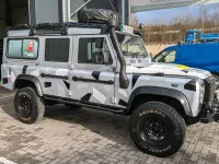 Gebraucht Land Rover Defender 150 PS (110 kW) 2007 Silber SUV