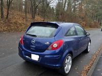 Gebraucht Opel Corsa 80 PS (58 kW) 2008 Blau Kleinwagen