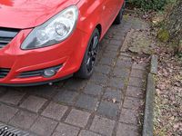 Gebraucht Opel Corsa 80 PS (58 kW) 2010 Rot Kleinwagen