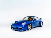 Gebraucht Porsche 997 Turbo 500 PS (367 kW) 2010 Blau Coupé