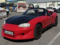 Usata Mazda MX5 131 CV (96 kW) 2004 Rosso Cabrio