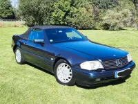 Używany Mercedes SL320 231 KM (169 kW) 1997 Czarny Kabriolet