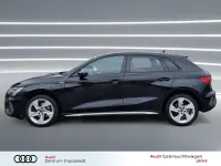 Gebraucht Audi A3 S-Line 204 PS (150 kW) 2023 Mythosschwarz metallic Limousine