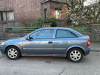 Gebraucht Opel Astra 84 PS (61 kW) 2001 Blau Coupé