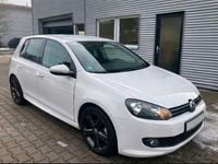Gebraucht VW Golf VI Team 122 PS (89 kW) 2010 Weiß Kleinwagen