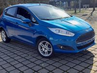 Gebraucht Ford Fiesta Titanium 80 PS (58 kW) 2013 Blau Kleinwagen