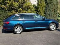 Gebraucht Skoda Superb Style 190 PS (139 kW) 2021 Blau Kombi