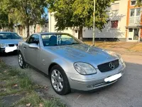 Gebraucht Mercedes SLK230 193 PS (141 kW) 1997 Silber Cabrio