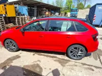 Używany Skoda Rapid Ambition 125 KM (91 kW) 2017 Czerwony Hatchback