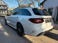 Gebraucht Mercedes C220 AMG 194 PS (142 kW) 2019 Weiß Kombi