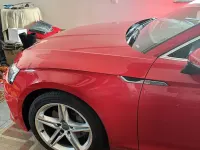 Gebraucht Audi A5 Advanced 231 PS (169 kW) 2021 Rot Coupé