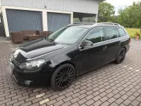 Gebraucht VW Golf VI Highline 105 PS (77 kW) 2010 Schwarz Kleinwagen