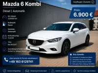 Używany Mazda 6 150 KM (110 kW) 2016 Biały Kombi
