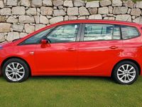 Gebraucht Opel Zafira Tourer drive 136 PS (100 kW) 2016 Rot Van / Kleinbus