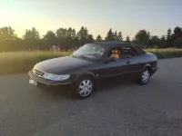 Occasion Saab 900 Cabriolet 150 ch (110 kW) 1997 Noir Cabriolet