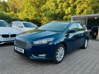 Gebraucht Ford Focus Titanium 120 PS (88 kW) 2015 Blau Kombi