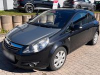 Gebraucht Opel Corsa 75 PS (55 kW) 2010 Schwarz Kleinwagen