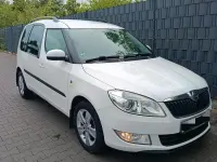 Gebraucht Skoda Roomster 75 PS (55 kW) 2014 Weiß Van / Kleinbus