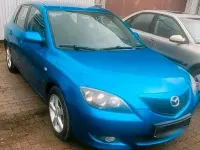 Gebraucht Mazda 3 105 PS (77 kW) 2003 Blau Kleinwagen