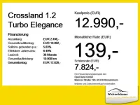 Gebraucht Opel Crossland Elegance 131 PS (96 kW) 2022 Kontrast grau/quarz silber SUV