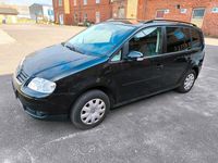 Gebraucht VW Touran 102 PS (75 kW) 2005 Schwarz Van / Kleinbus