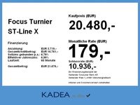 Gebraucht Ford Focus ST-Line X 155 PS (114 kW) 2024 Blau Kombi