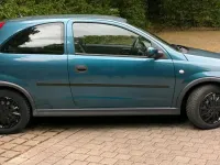 Gebraucht Opel Corsa 75 PS (55 kW) 2003 Grün Kleinwagen
