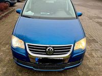 Gebraucht VW Touran 140 PS (102 kW) 2007 Blau Van / Kleinbus
