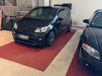 Gebraucht VW up! Beats 140 PS (102 kW) 2019 Schwarz Kleinwagen