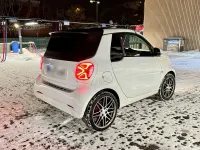 Gebraucht Smart ForTwo Cabrio Brabus 90 PS (66 kW) 2016 Weiß Cabrio