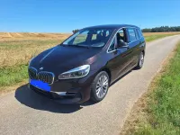 Gebraucht BMW 218 Gran Tourer Luxury Line 140 PS (102 kW) 2019 Braun Van / Kleinbus
