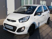 Gebraucht Kia Picanto 69 PS (50 kW) 2013 Weiß Kleinwagen