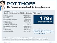 gebraucht VW Golf VII VII Variant 1.6 TDI DSG Allstar PDC Navi Kl