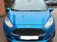 Gebraucht Ford Fiesta SYNC Edition 65 PS (47 kW) 2015 Blau Kleinwagen