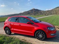 Gebraucht VW Polo Edition 86 PS (63 kW) 2010 Rot Kleinwagen