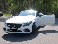 Gebraucht Mercedes C220 AMG line 194 PS (142 kW) 2020 Weiß Cabrio