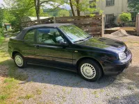 Używany VW Golf Conceptline 75 KM (55 kW) 1999 Czarny Kabriolet