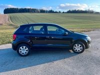 Gebraucht VW Polo Trendline 69 PS (50 kW) 2010 Schwarz Kleinwagen