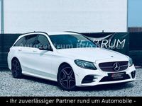 gebraucht Mercedes C220 T d|9G|KAM|MULTIB|1HD|LEDERBRAUN|AMG|DISTR