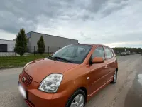 Gebraucht Kia Picanto 65 PS (47 kW) 2006 Orange Kleinwagen